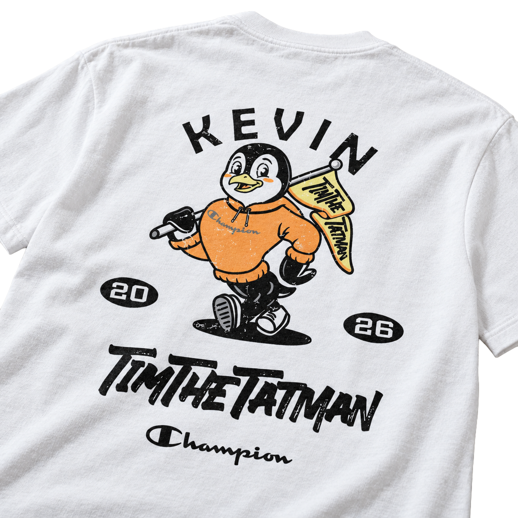 Kevin's Racing Team Short Sleeve Tee (White)